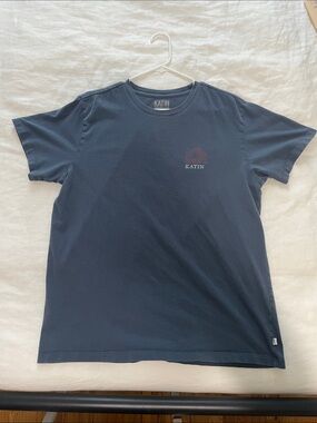 Katin Navy Crewneck Tee with Small Chest Logo